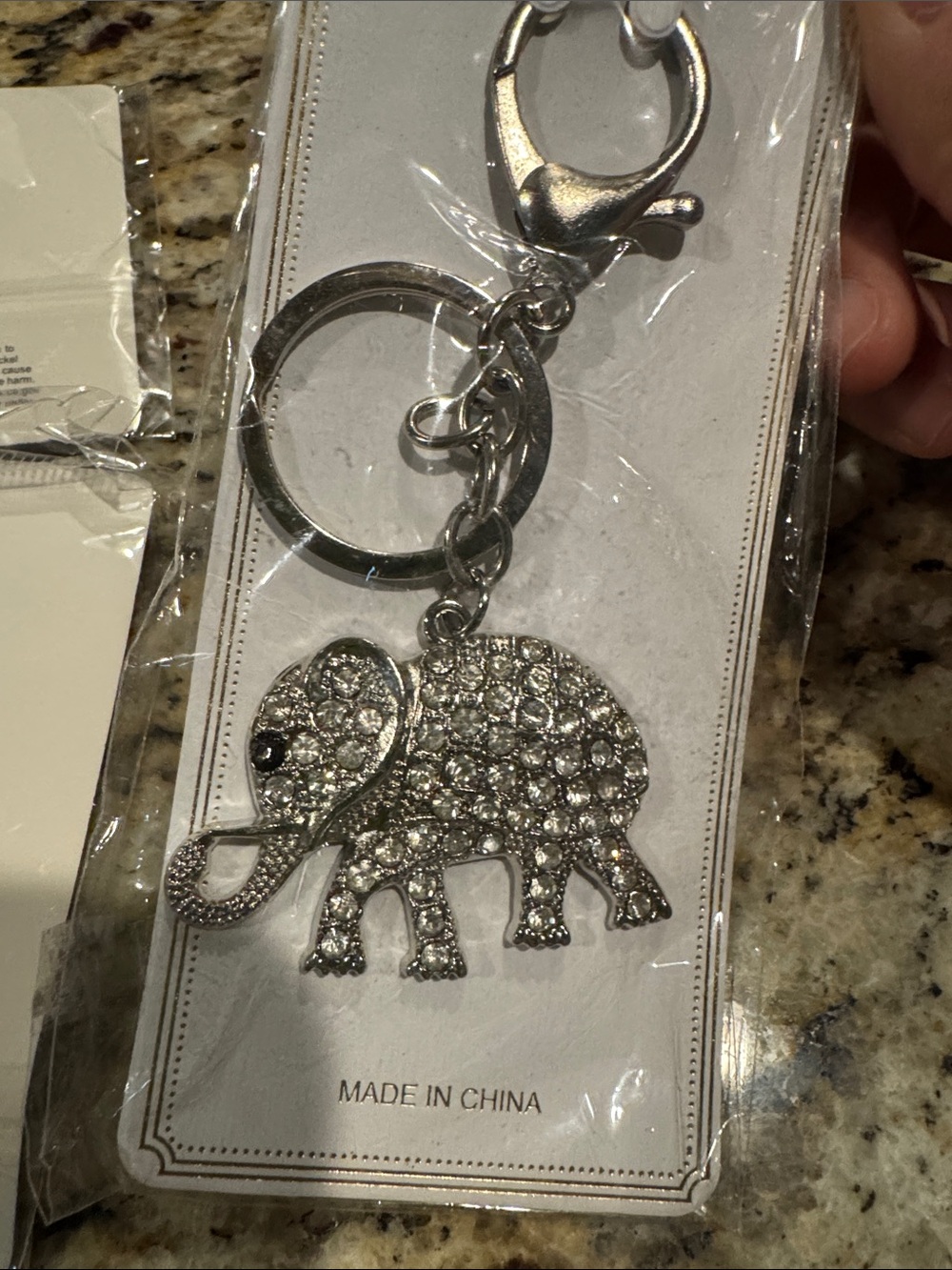 Holiday Brooch Set + Elephant Keychain - Picture 3 of 5